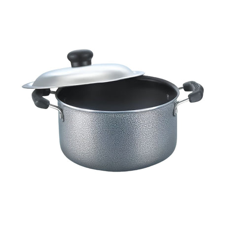 Omega Select Plus Non Stick Sauce Pan with Lid 200 mm_Front View