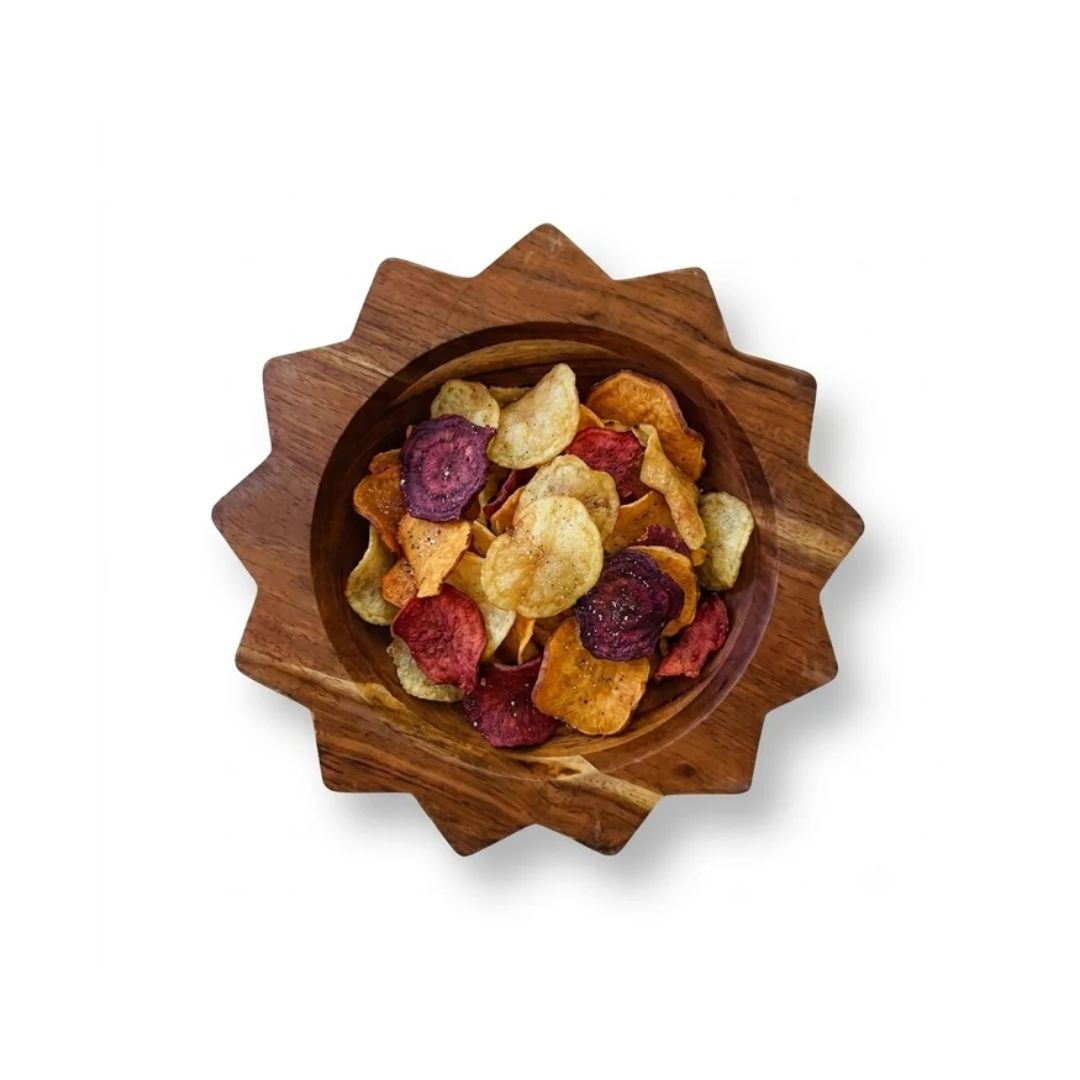 One Wood Star Cut Bowl_Features 2