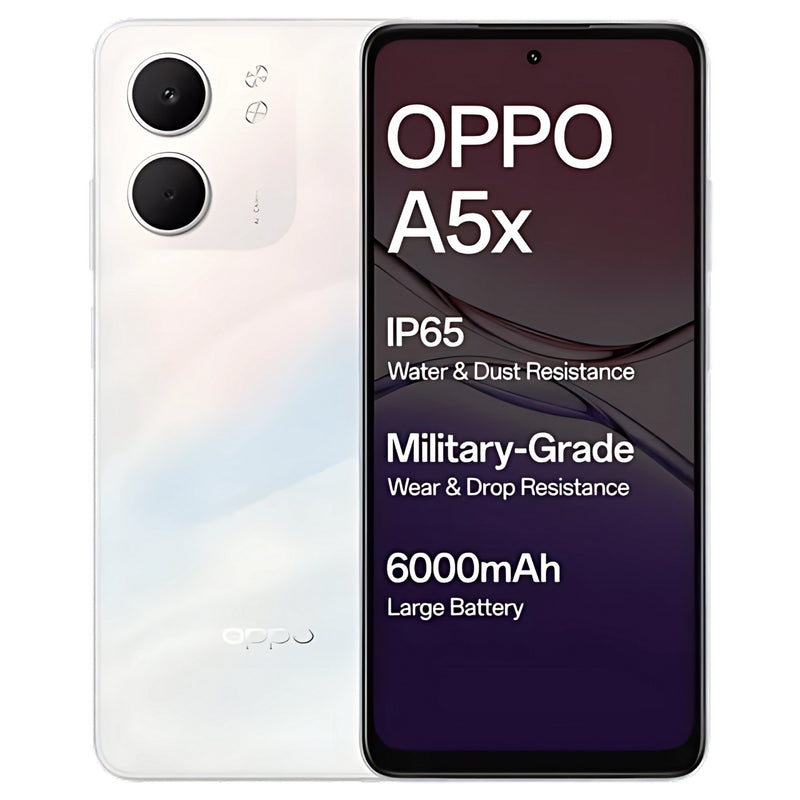 Oppo A5X 5G (4/128 GB, Laser White)