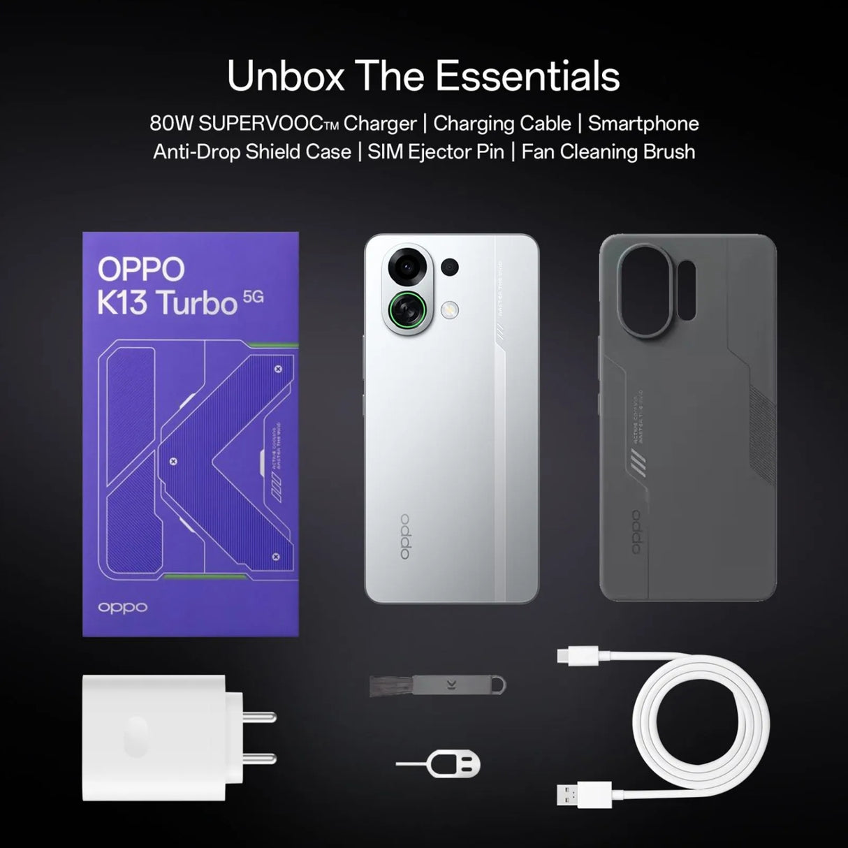 Oppo K13 Turbo 5G (8/256 GB, Purple Phantom)