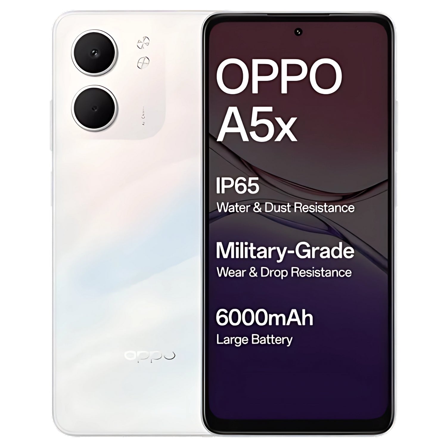 Oppo A5X 4G (4/128 GB, Laser White)_1