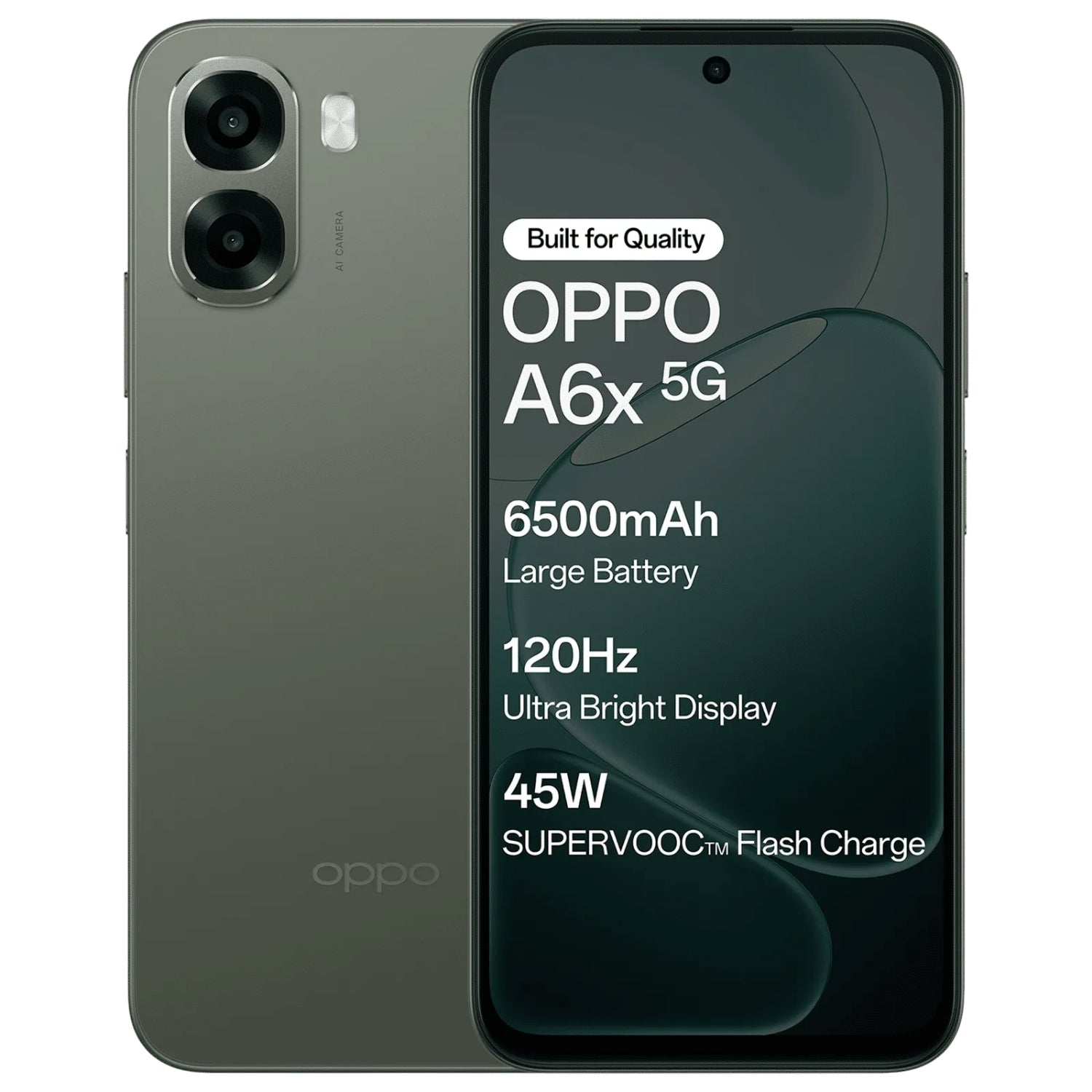 Oppo A6X 5G (4/64 GB, Olive Green)_3