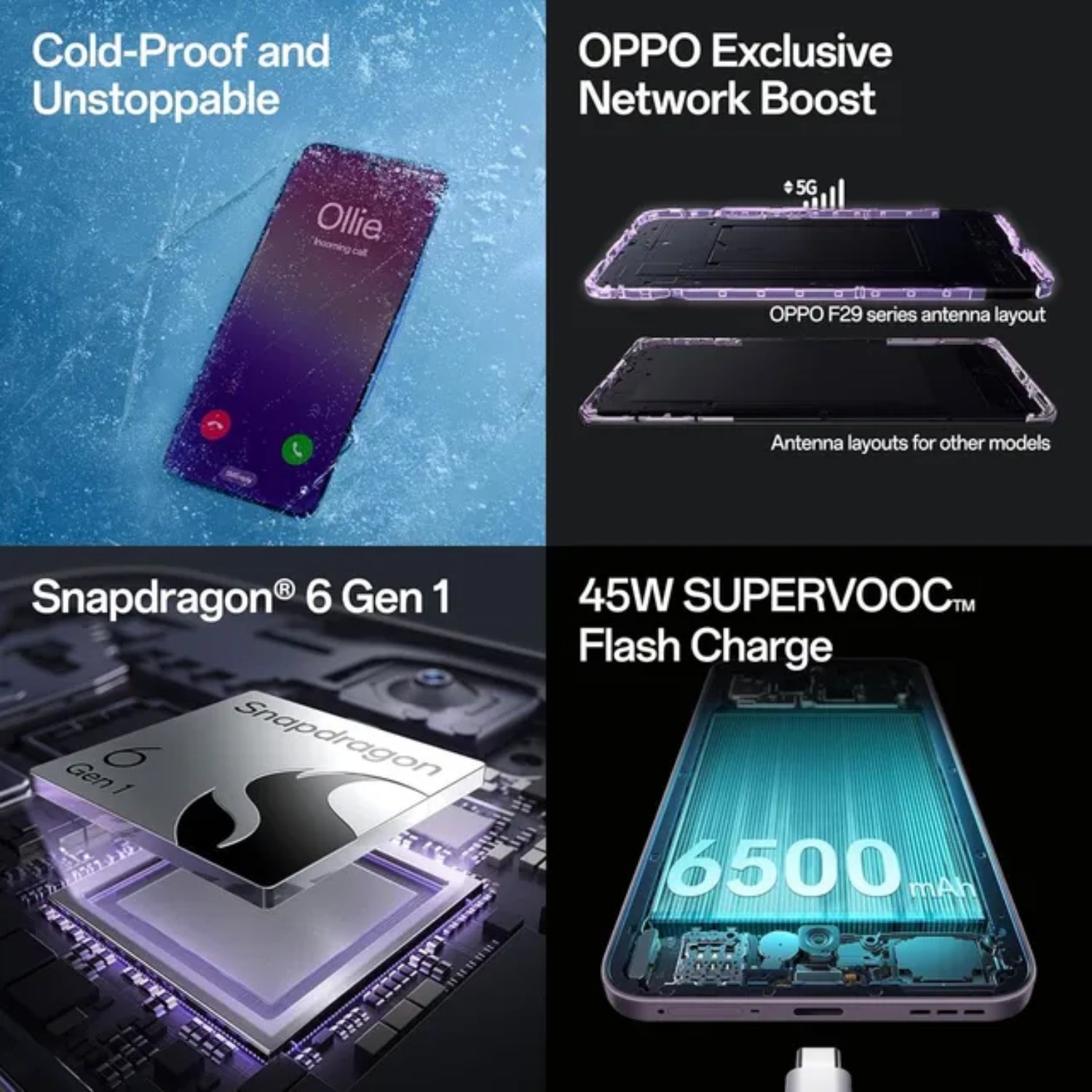 Oppo F29 5G (8/256 GB, Glacier Blue)_6
