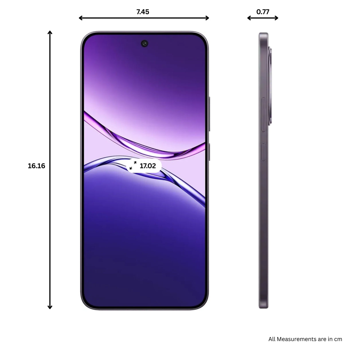Oppo F29 5G (8/256 GB, Solid Purple)_5