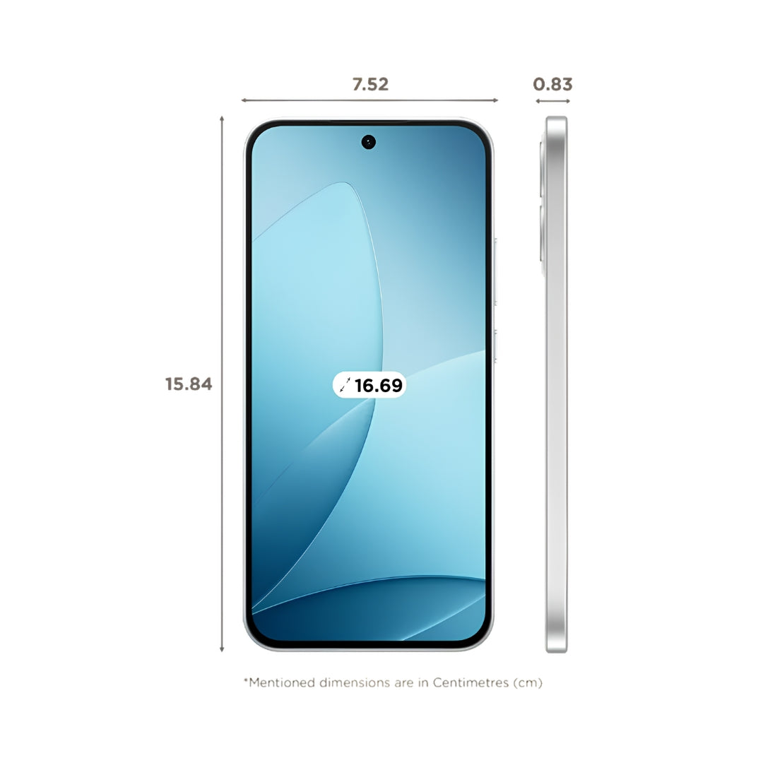 Oppo F33 Pro 5G (8_128GB Misty Forest)_Dimension view