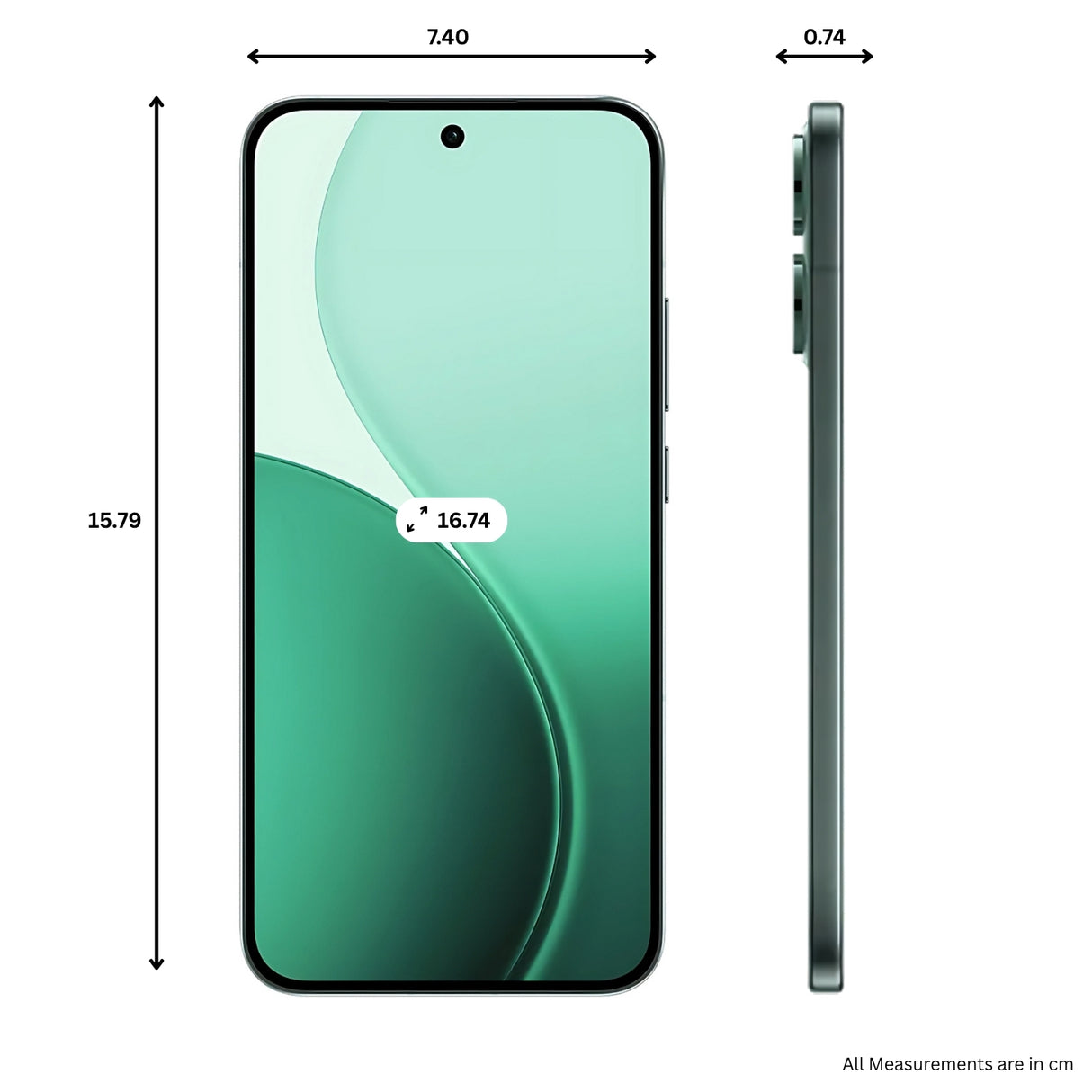 Oppo Reno 14 5G (8/256 GB, Forest Green)_5
