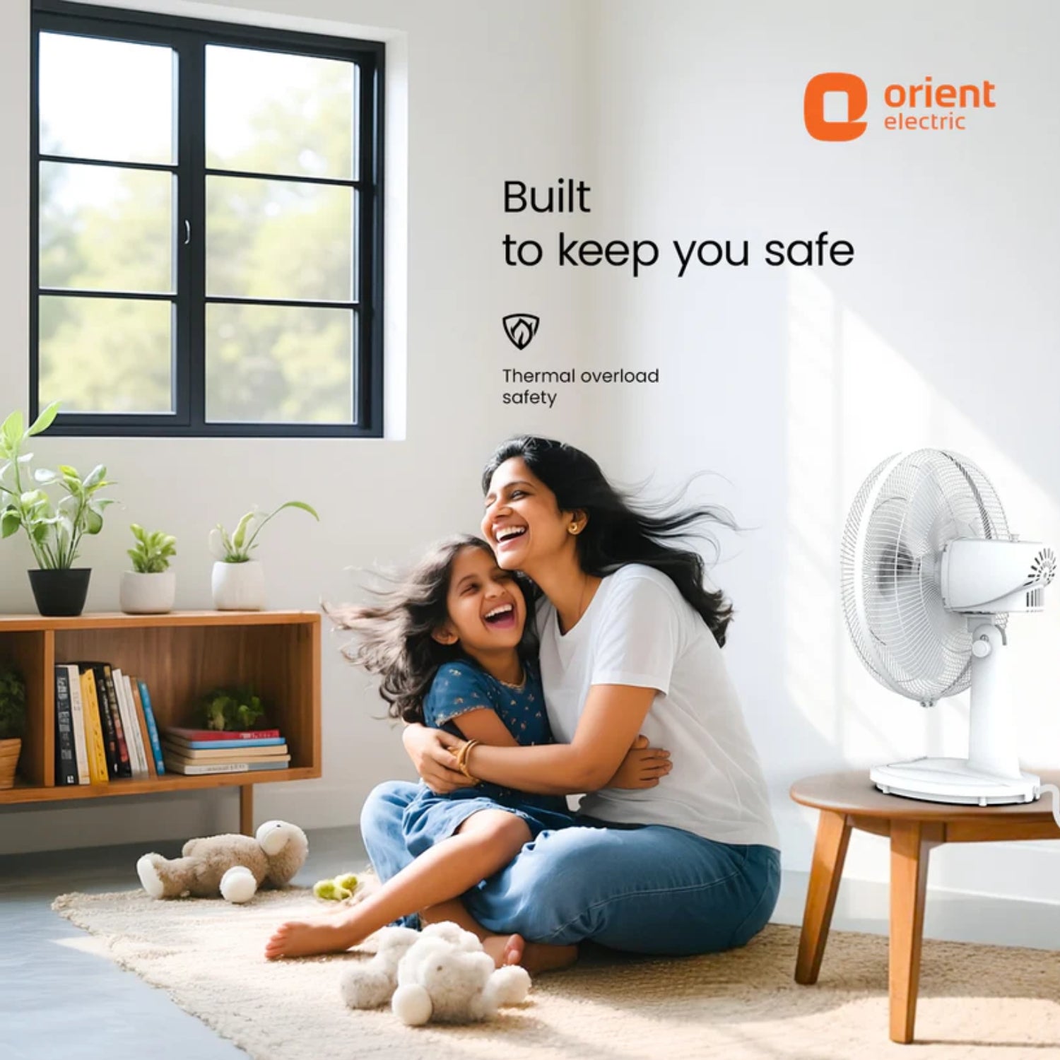 Orient 27 Neo Table Fan 400 mm - White_5