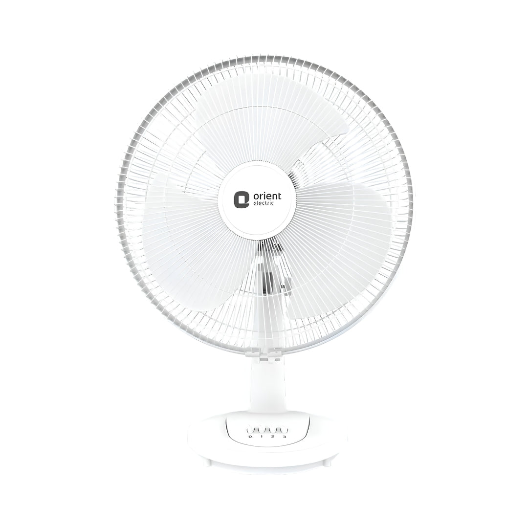 Orient 27 Neo Table Fan 400 mm - White_Front View
