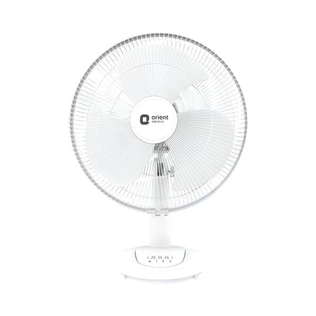 Orient 27 Neo Table Fan 400 mm - White_Front View