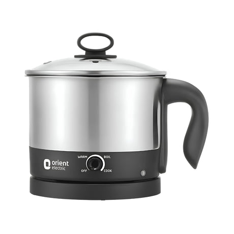 Orient EKCT60SS 600 W Stainless Steel Multicook Kettle 1.2 L – Silver_Front View