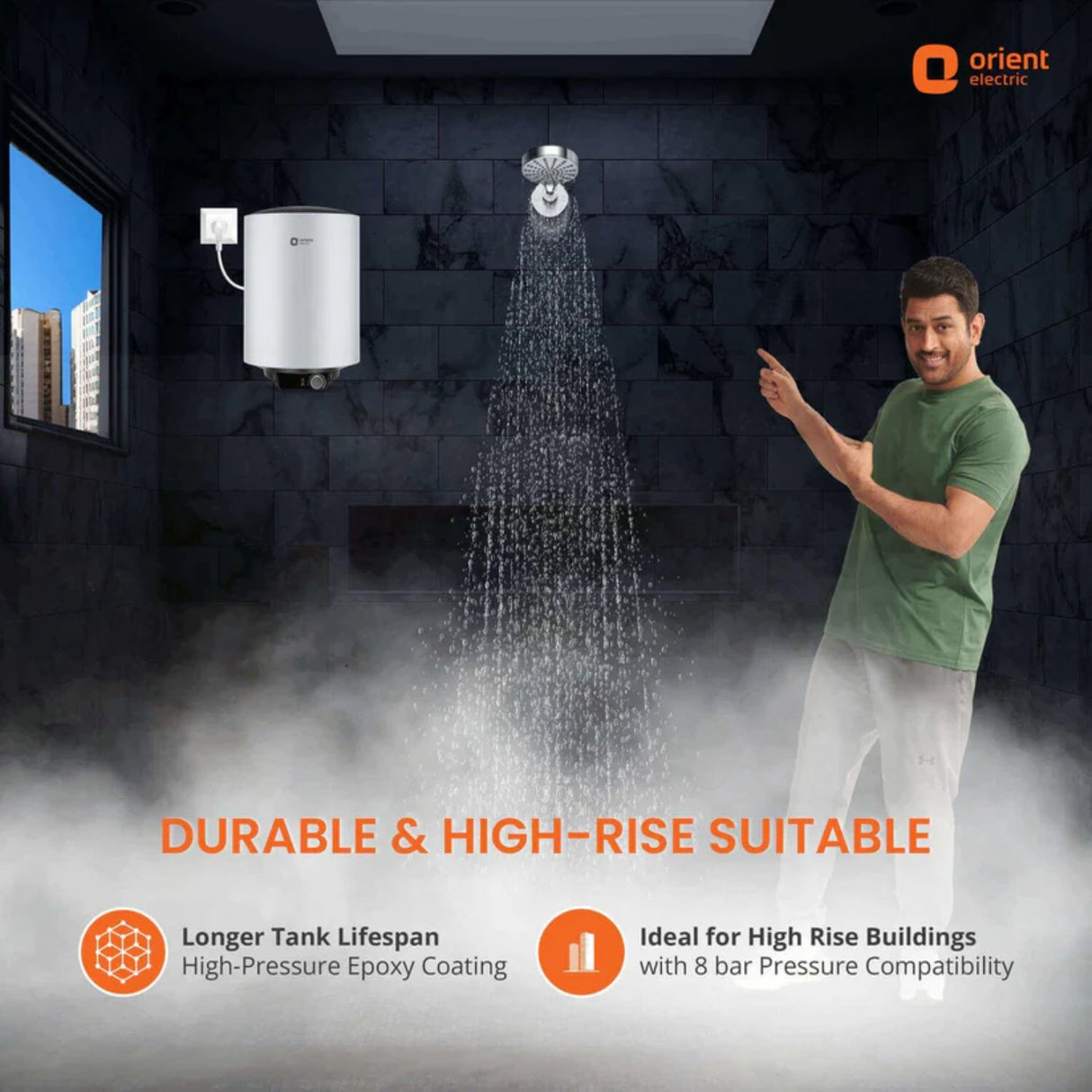 Orient Maverick Water Heater 25 L - Grey_2