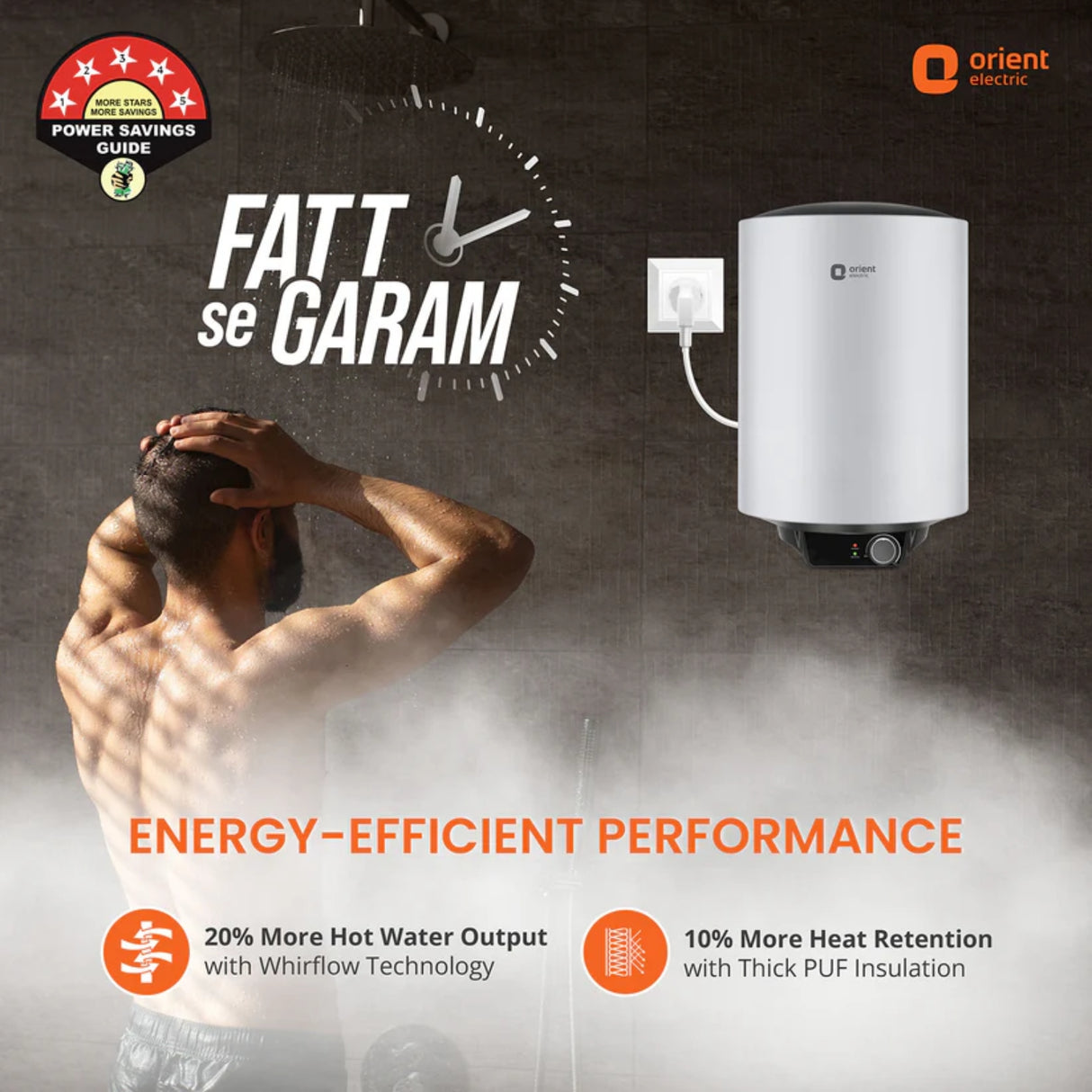Orient Maverick Water Heater 25 L - Grey_3