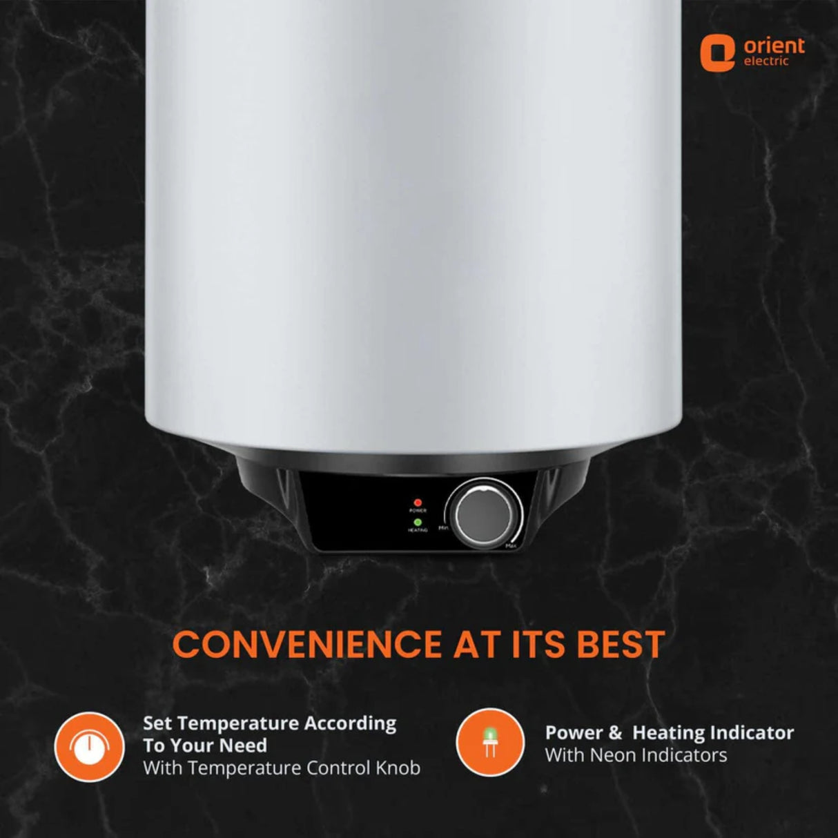 Orient Maverick Water Heater 25 L - Grey_4