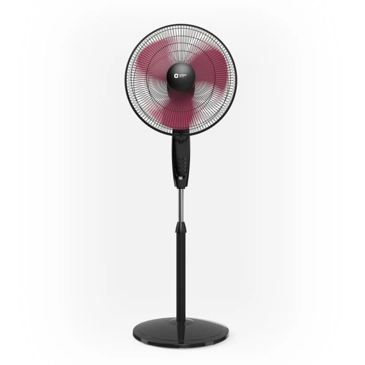Orient Neo 3 Pedestal Fan 400 mm - Red and Black_1