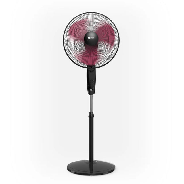 Orient Neo 3 Pedestal Fan 400 mm - Red and Black_1