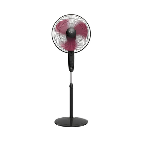 Orient Neo 3 Pedestal Fan 400 mm - Red and Black_Front View