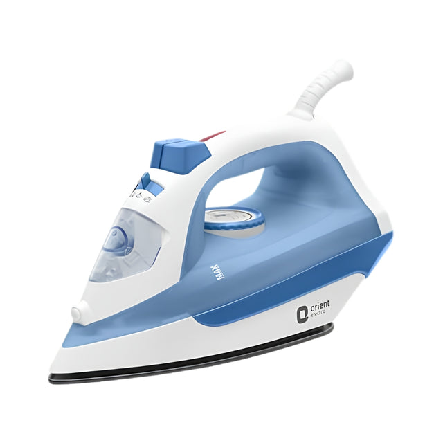 Orient SIFF16WBP Fabrifeel Steam Iron 1600W - White and Blue_Front View