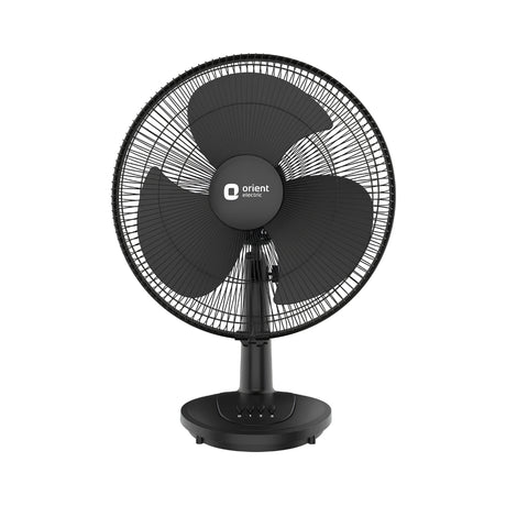 Orient Table 27 Neo Table Fan 400 mm - Black_Front View
