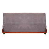 Peru Wooden Sofa Set (3+1+1-Seater) - Teak Finish