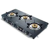 Preethi Alya GTS 413 3Burner Gas Stove - Black