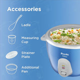 Preethi RC (Dp Warmer) Electric Cooker RC 332 1.8 L - Blue