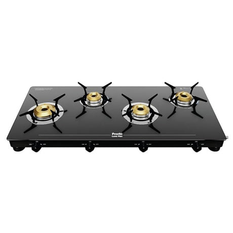 PREETHI GTS418 LUXE MAX 4Burner Gas Stove 4 Burner - Black_1