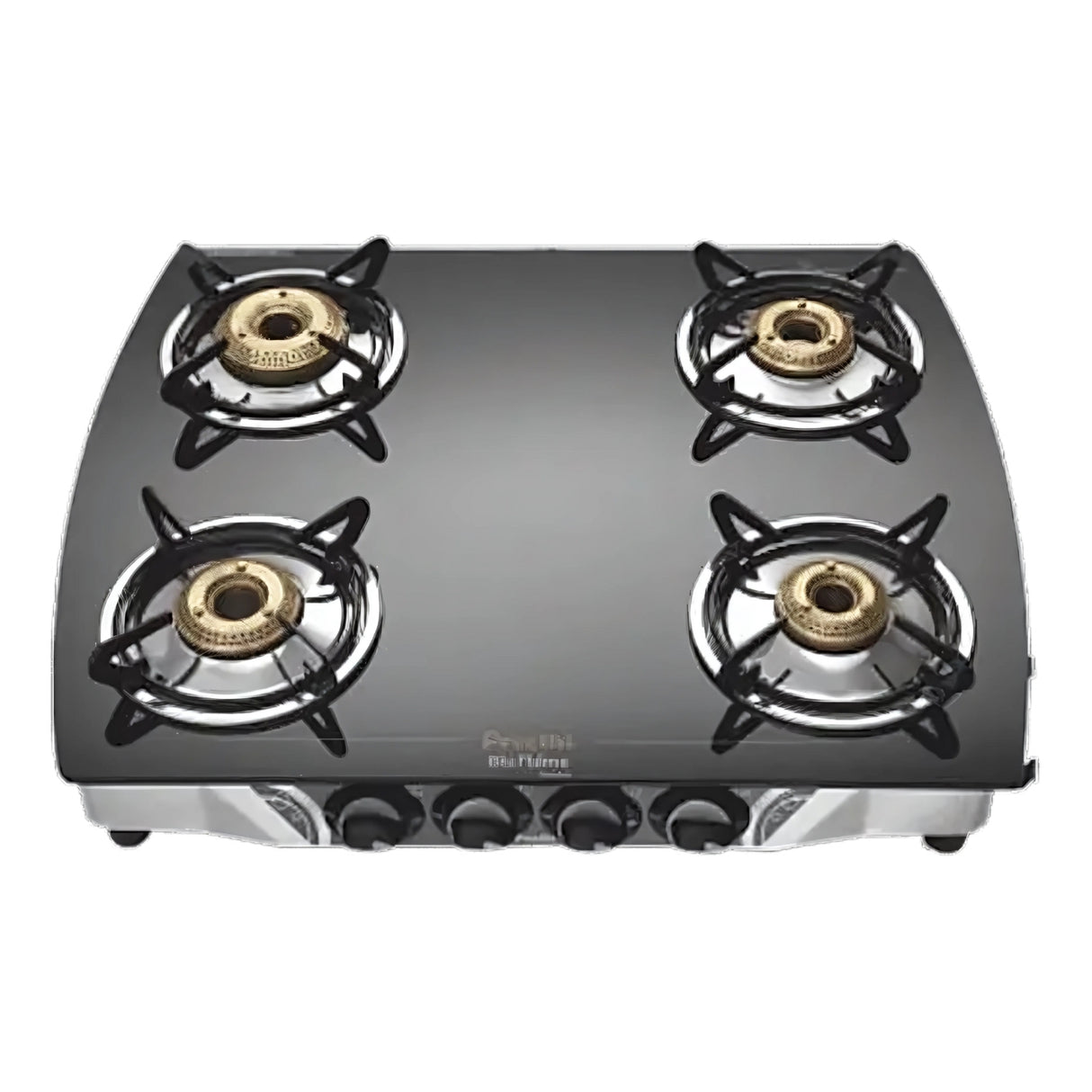 PREETHI JUMBO 4B SS-BATI Gas Stove GTS 106 - Black_1