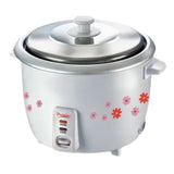 Prestige PRWO 41270 Electric Rice Cooker 1.8 L - White with Red