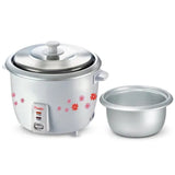 Prestige PRWO 41270 Electric Rice Cooker 1.8 L - White with Red