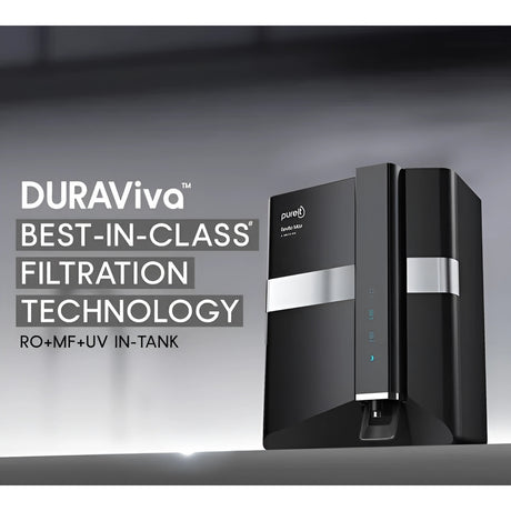 Pureit RO+UV+MF  Revito Max WR5940P Water Purifier 9 L - Black