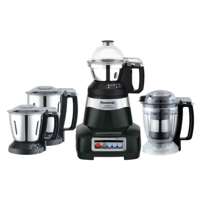 Panasonic MX-AE475 4 Jars 750W  Mixer Grinder –  Black
