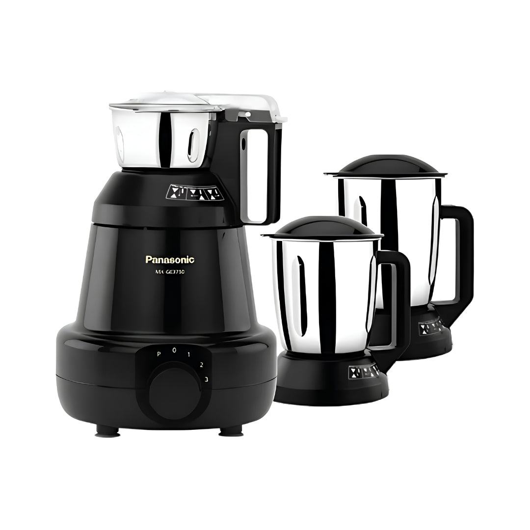 Panasonic MX-GE3750 4 Jars 750W Mixer Grinder –  Black_Front View