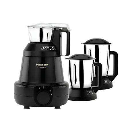 Panasonic MX-GE3750 4 Jars 750W Mixer Grinder –  Black_Front View