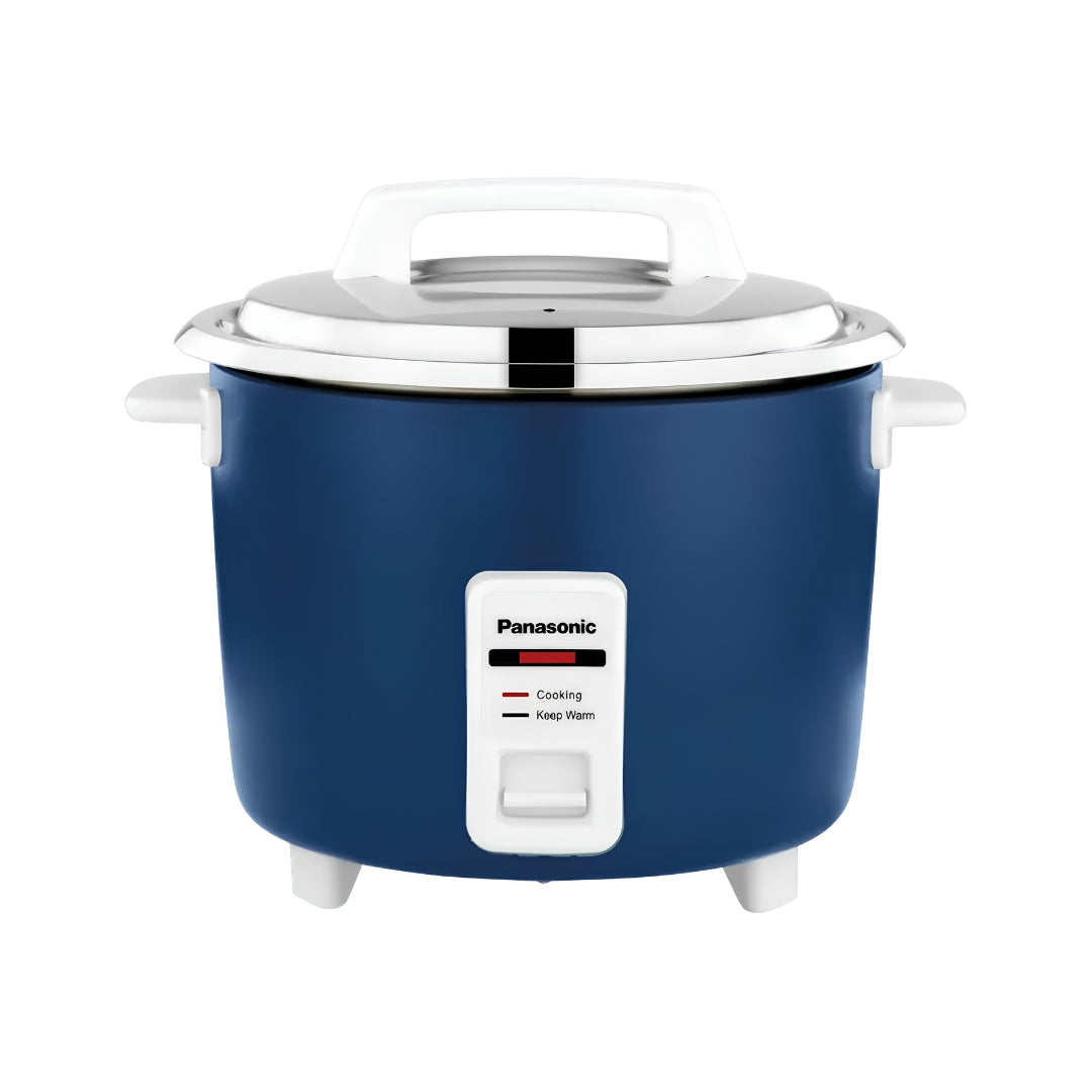 Panasonic SR-WA18H SB Electric Rice Cooker 1.8 L - Midnight Blue_Front View