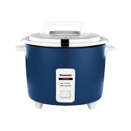 Panasonic SR-WA18H SB Electric Rice Cooker 1.8 L - Midnight Blue_Front View