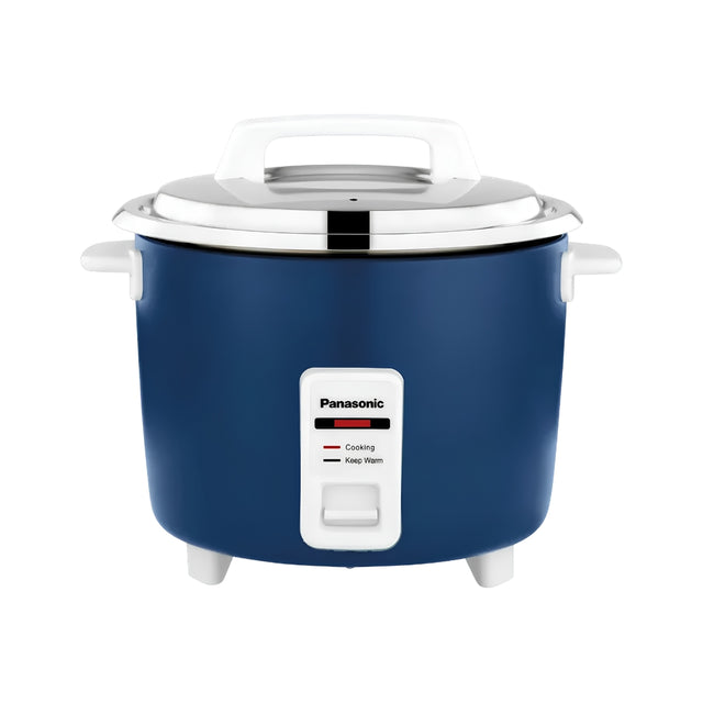 Panasonic SR-WA18H SB Electric Rice Cooker 1.8 L - Midnight Blue_Front View