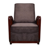 Peru Wooden Sofa Set (3+1+1-Seater) - Teak Finish