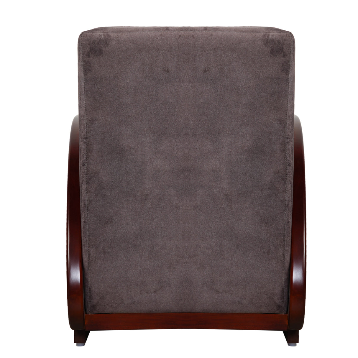 Peru Wooden Sofa 1 Seater - Teak Finish