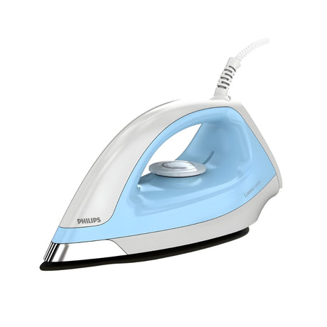 PhilipsGC15702DryIron1100Watts-WhitewithBlue_Front View