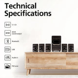 Philips SPA5128B 94 5.1 Channel Speaker 40W - Black