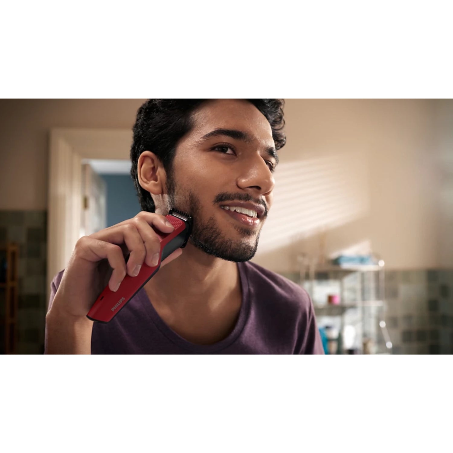 Philips BT1235 Beard Trimmer - Red_5