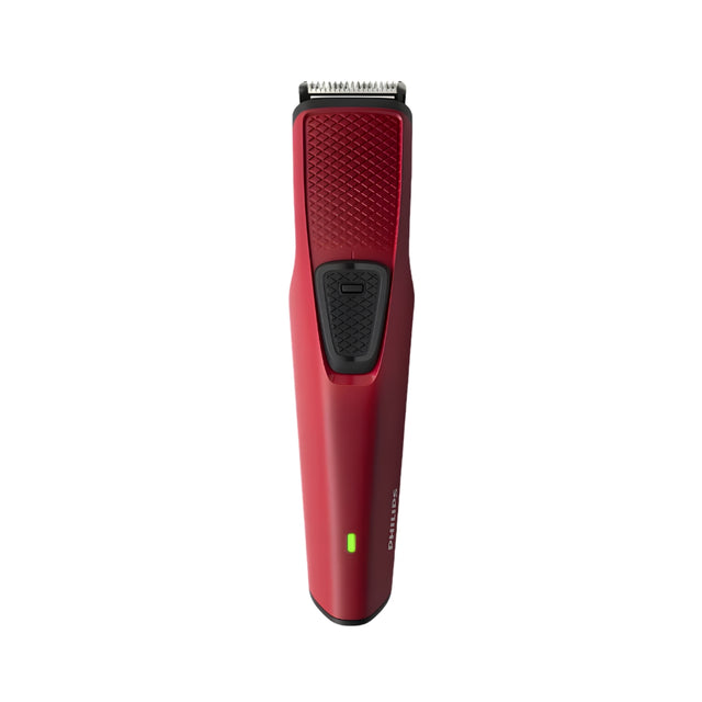 Philips BT1235 Beard Trimmer - Red_Front View