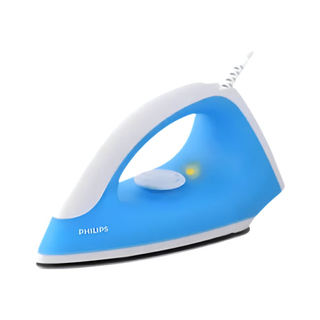 Philips GC090 Dry Iron 1000 Watts - Blue_Front View