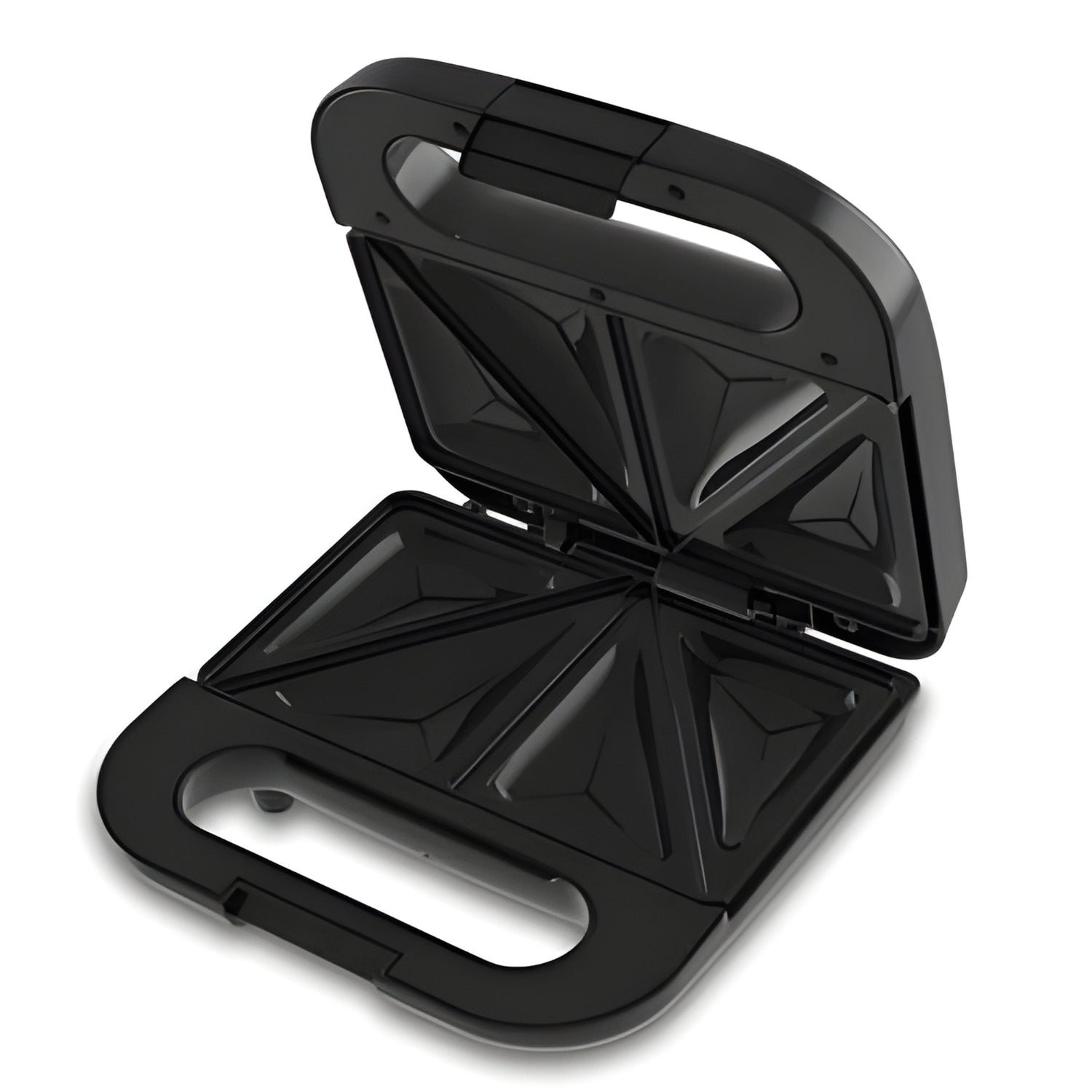 Philips HD1000/00 2‑Slices 800 W Sandwich Maker – Black with Metallic Finish_3