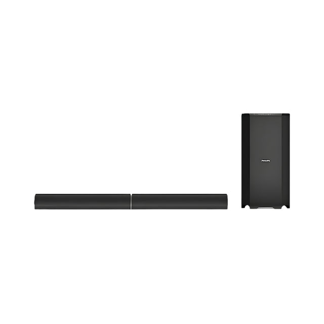 Philips MMS8085B 94 2.1 Channel Multimedia Speaker 80W - Black_FrontView