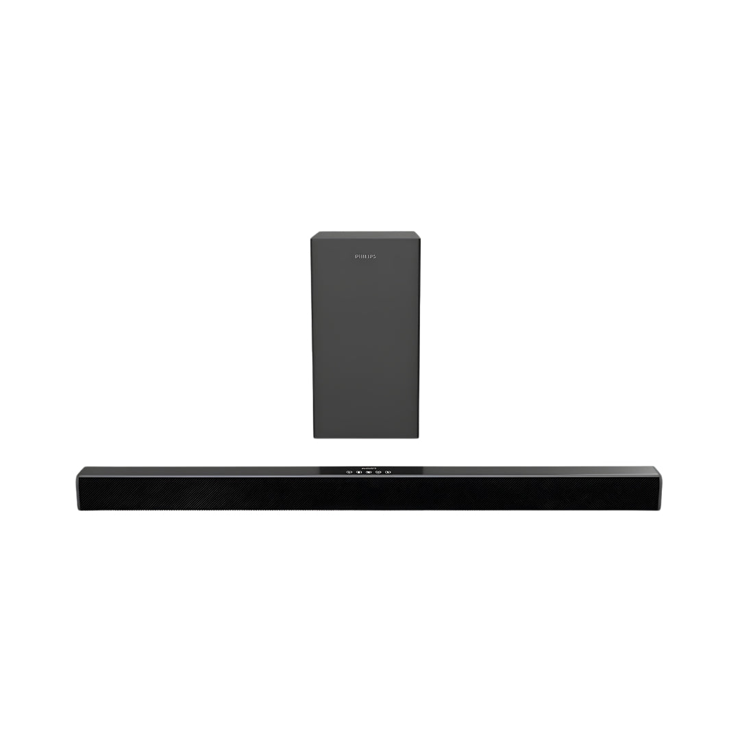 Philips TAB4218 94 2.1 Soundbar - 120W - Black_Front_View