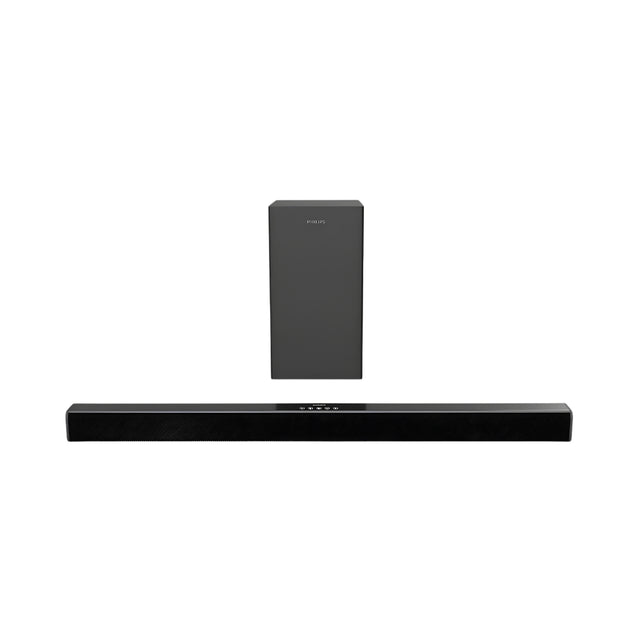 Philips TAB4218 94 2.1 Soundbar - 120W - Black_Front_View