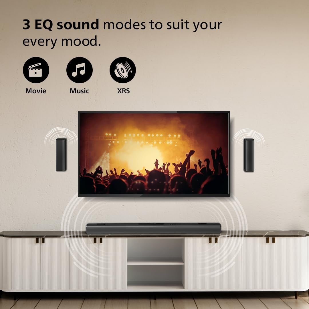 Philips TAB4518 Soundbar with 5.1 Channel 240 W - Black_Features View 2