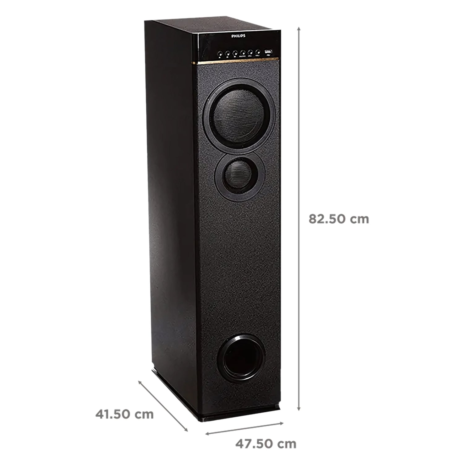 Philips Tower Speaker 2.0 SPA9080B/94 80W - Black_5