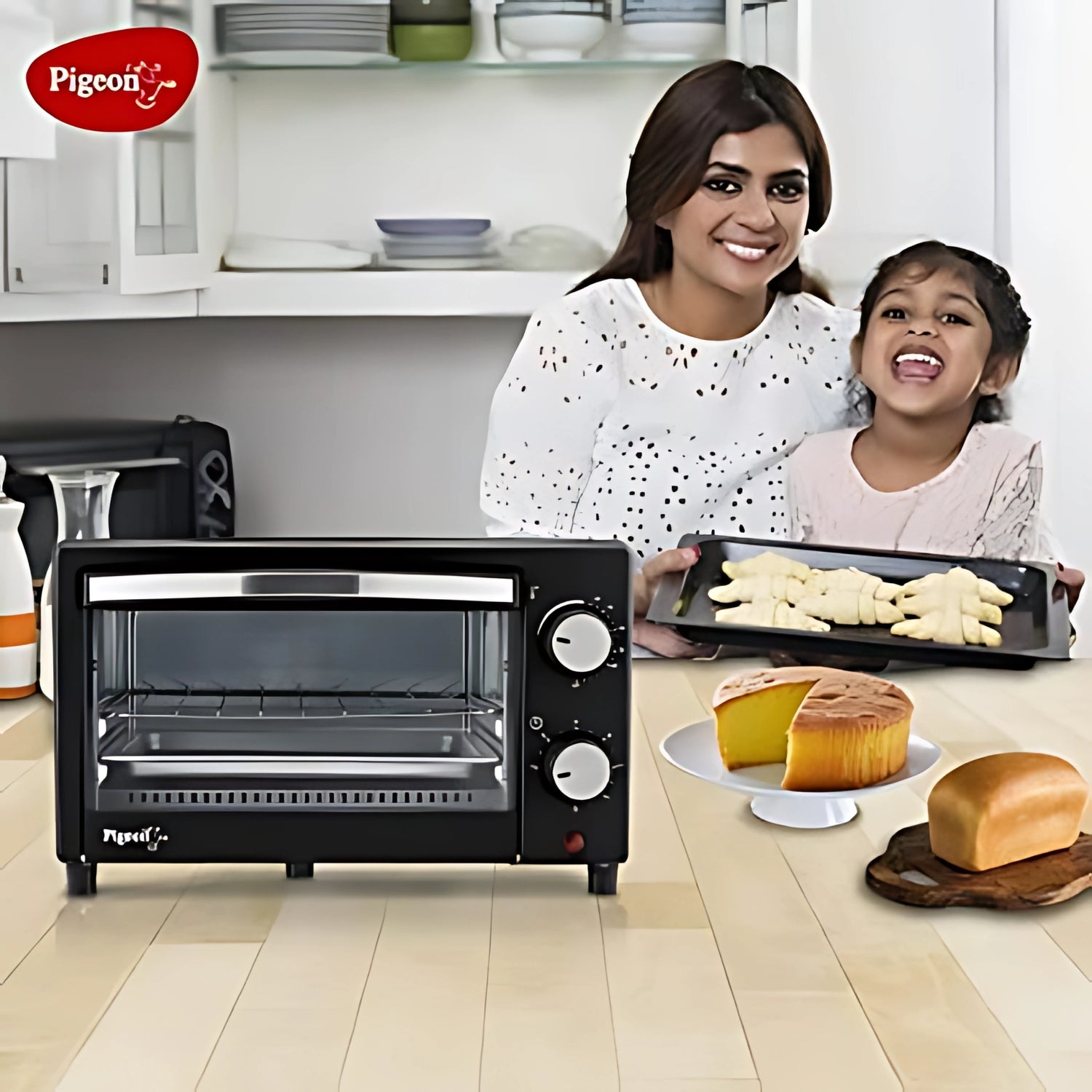 Pigeon 12381 Oven Toaster Grill OTG Compact Electric Baking and Toasting Oven 9 L - Black_3